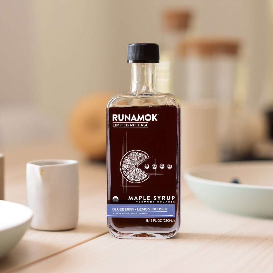 Blueberry + Lemon Infused Maple Syrup — image 5