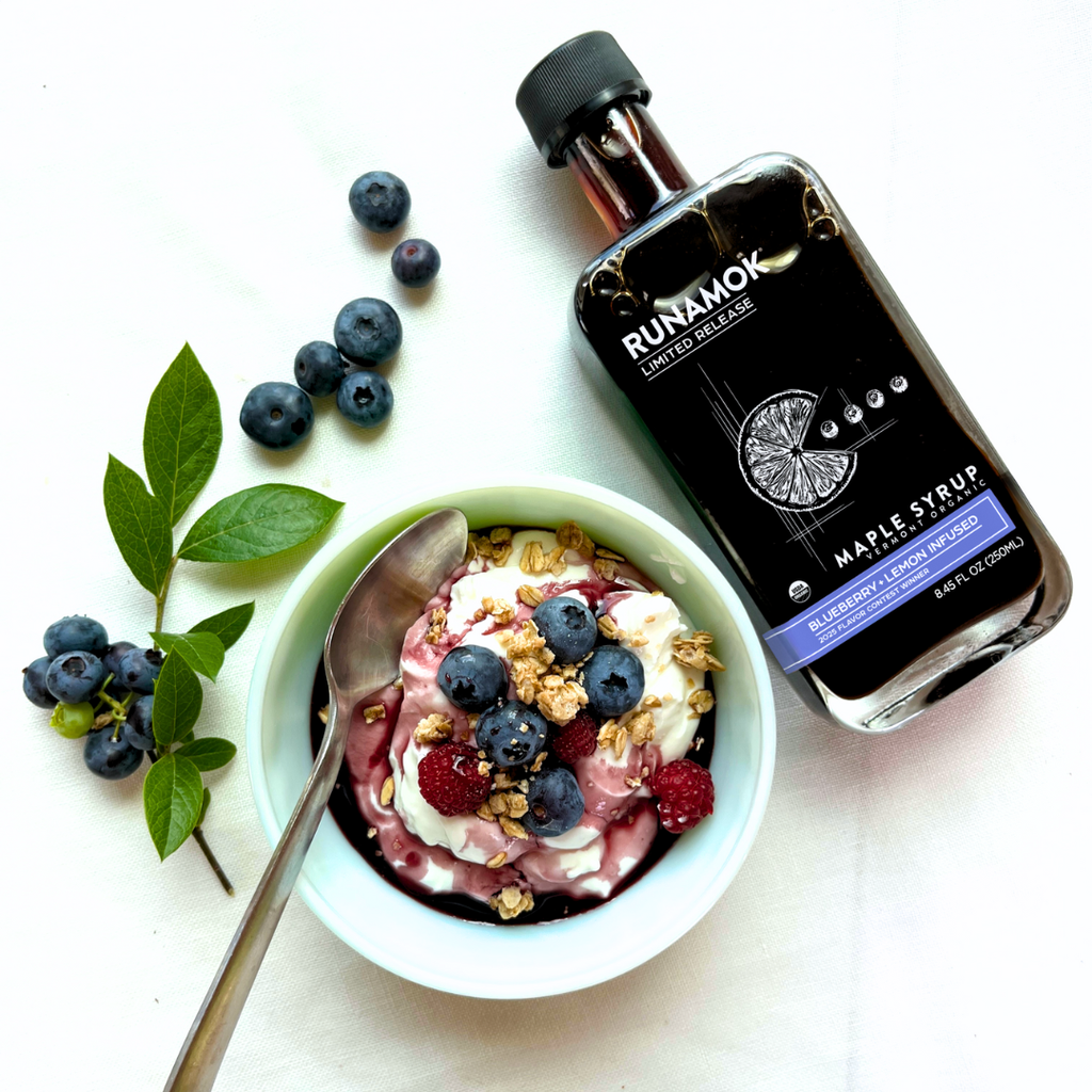 Blueberry + Lemon Infused Maple Syrup — image 4