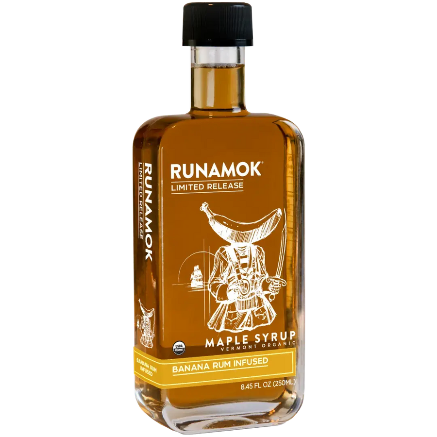 Banana Rum Infused Maple Syrup — image 1