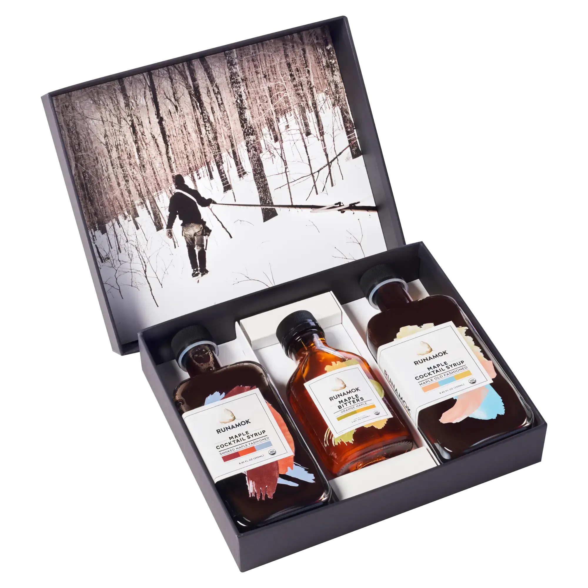 Old Fashioned Collection: Maple Cocktail Mixers Gift Box — image 1